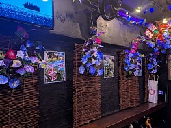 店内壁面